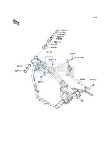 VN 1600 E [VULCAN 1600 CLASSIC] (6F) E6F drawing FRAME