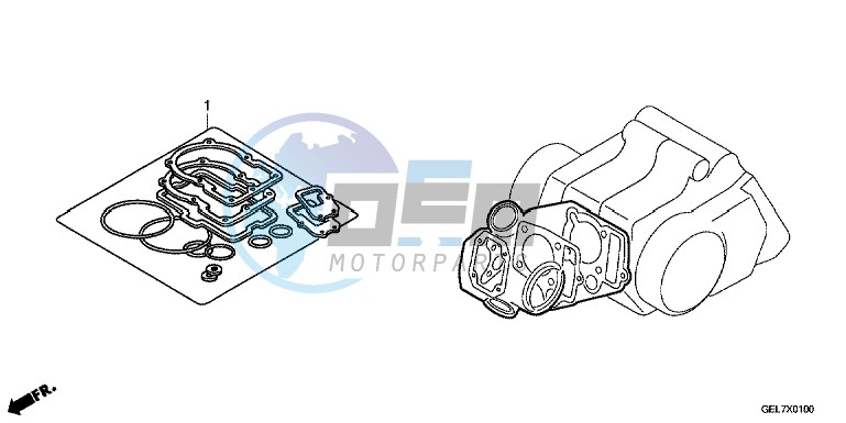 GASKET KIT A