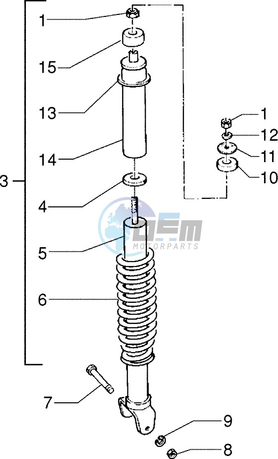 Rear Shock absorber