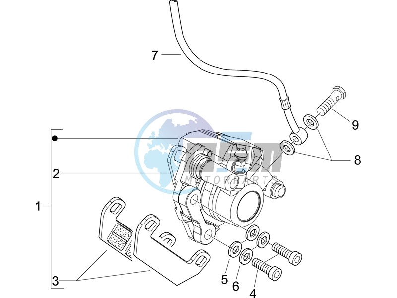 Brakes hose  - Calipers