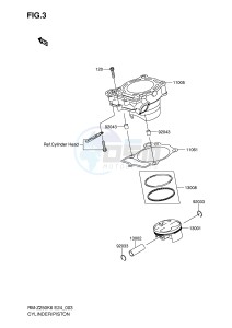 RM-Z250 (E24) drawing CYLINDER PISTON