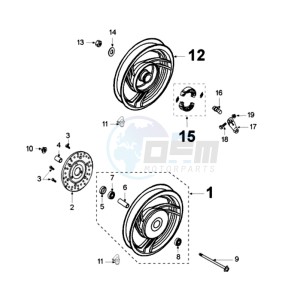 VCLIC BA drawing WHEELS / BRAKE DISC D155