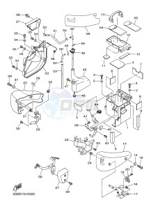 XVS1300A MIDNIGHT STAR (11C7) drawing SIDE COVER