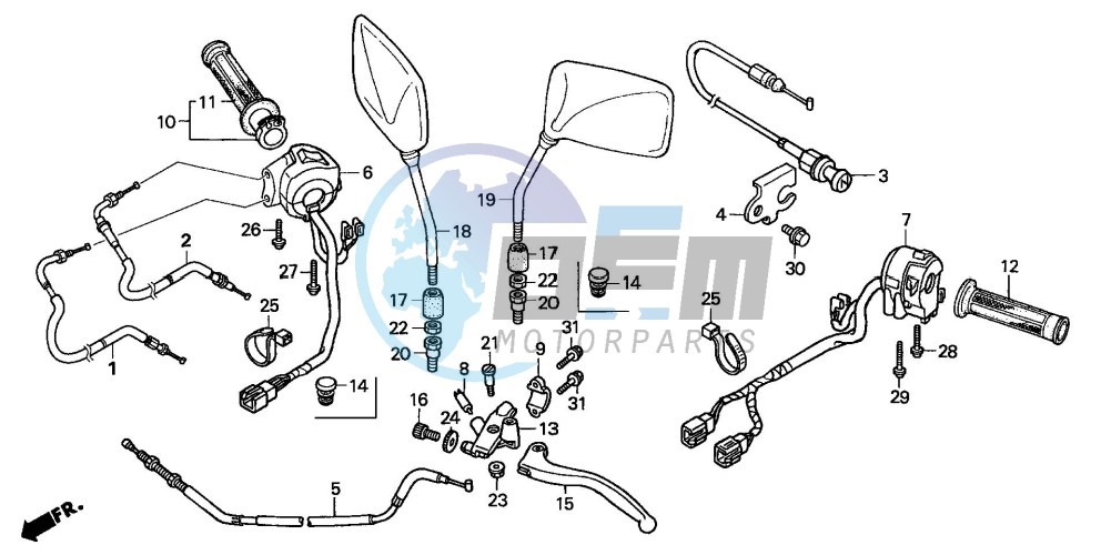 HANDLE LEVER/SWITCH/ CABLE