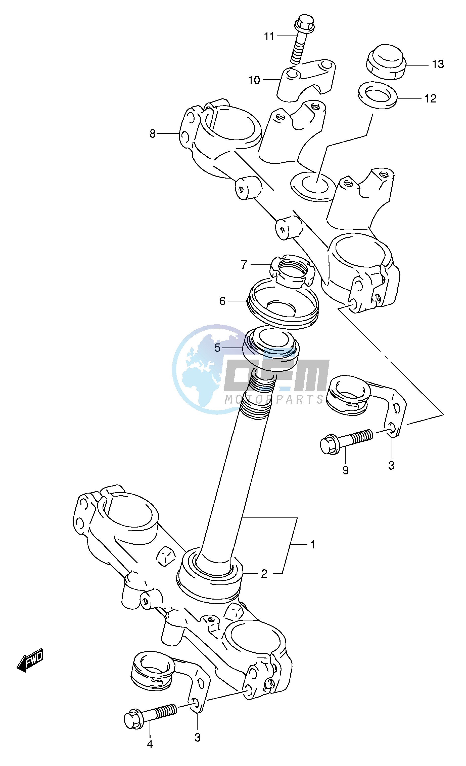 STEERING STEM