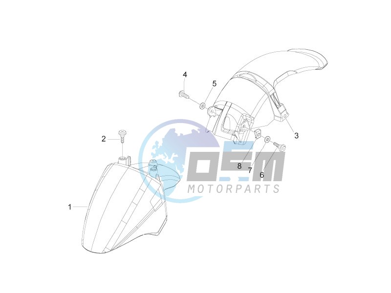 Wheel huosing - Mudguard