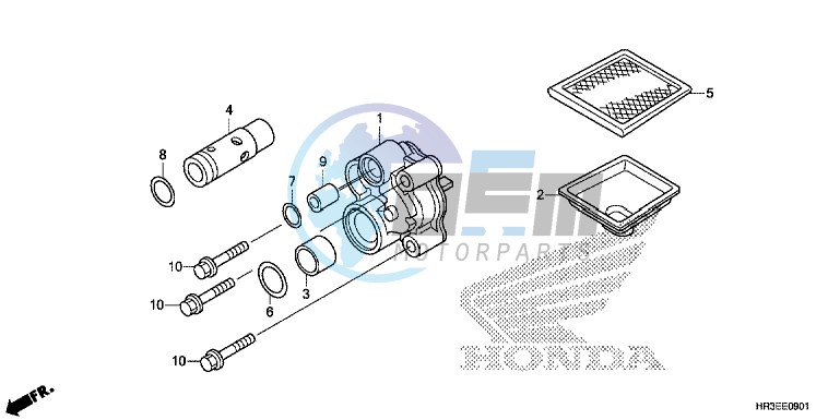 OIL PUMP (TRX420FE1/ FM1/ FM2/ TE1/ TM1)