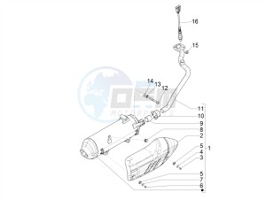 MEDLEY 150 4T IE ABS E3 2020 (APAC) drawing Silencer