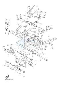 FZ8-N FZ8 (NAKED) 800 (2SH5) drawing REAR ARM