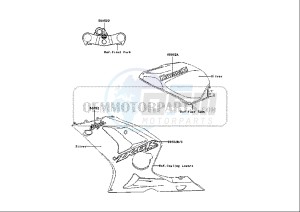 ZX-6R NINJA - 636 cc (EU) drawing DECALS ZX636 B2H SILVER