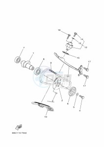 YFM450FWBD KODIAK 450 EPS (BHT5) drawing CAMSHAFT & CHAIN