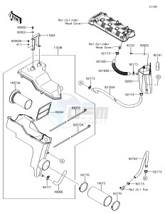 JET SKI ULTRA 310LX JT1500MHF EU drawing Air Cleaner