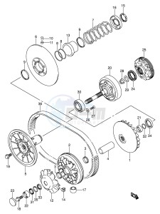 LT-A700X (E17) drawing TRANSMISSION (1)