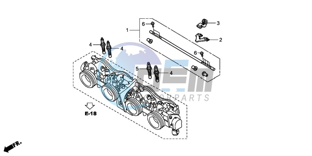 THROTTLE BODY (COMPONENT PARTS)