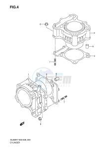 DL650 (E3-E28) V-Strom drawing CYLINDER