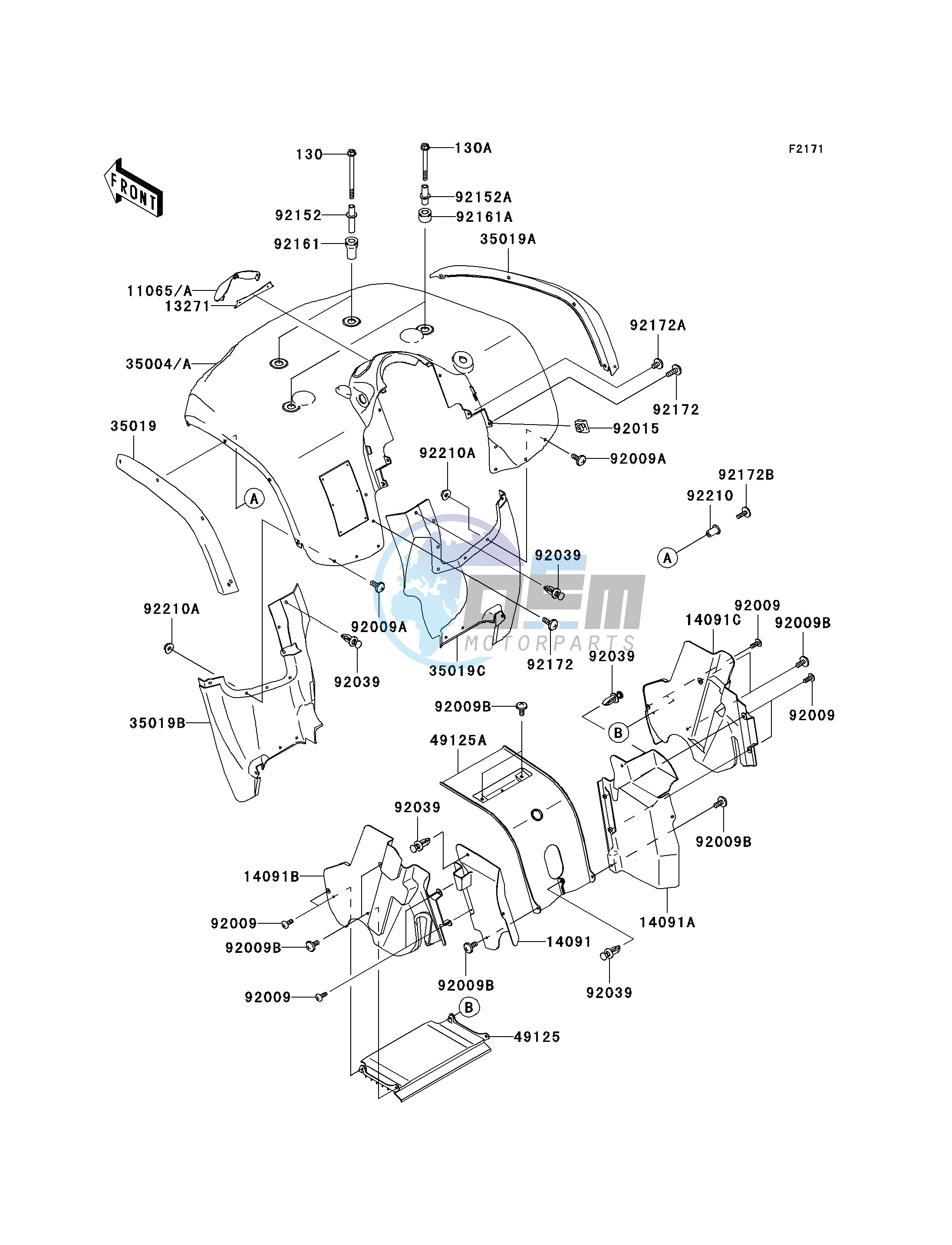 FRONT FENDER-- S- -