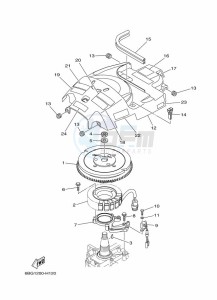 F40FEDL drawing GENERATOR