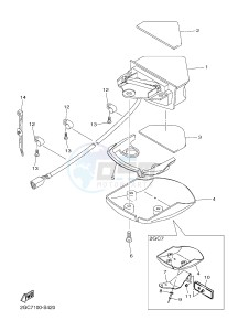 WR450F (2GC7 2GC8 2GC9 2GC9) drawing TAILLIGHT