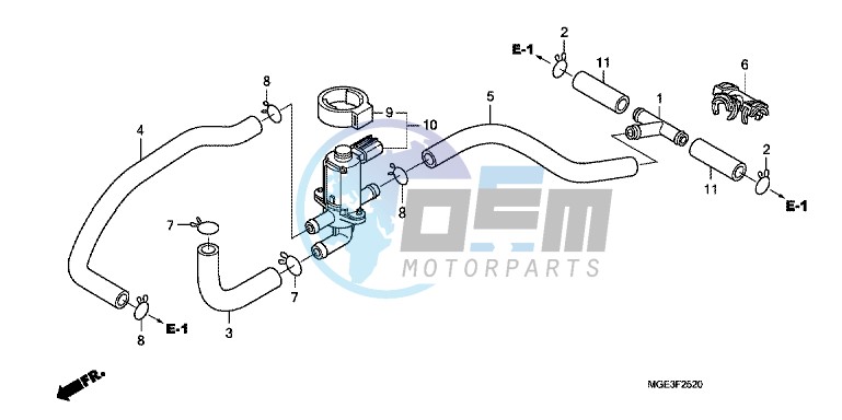 AIR INJECTION CONTROLVALVE