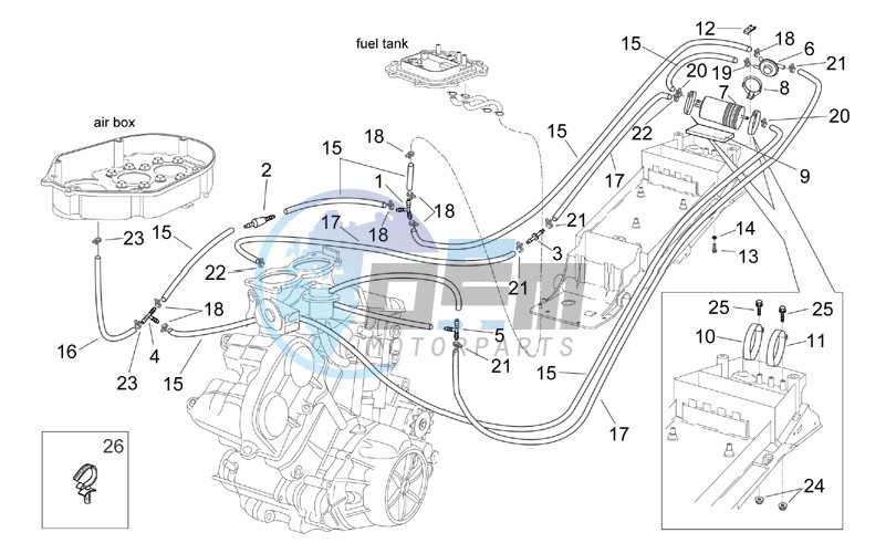 Fuel vapour recover system