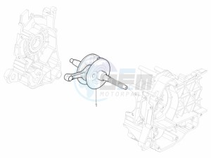 Typhoon 125 4T 2V E3 (NAFTA) USA drawing Crankshaft