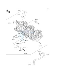 JT 900 B [900 STX] (B1-B2) [900 STX] drawing CARBURETOR-- JT900-B1- -