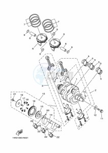 MT-07 MTN690-U (BHH4) drawing CRANKSHAFT & PISTON