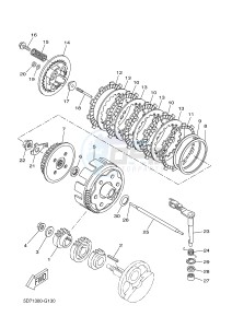 WR125R (22BB 22BB 22BB) drawing CLUTCH