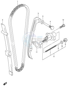 LT-F250 (E3-E28) drawing CAM CHAIN