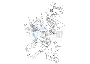 YZF R6 600 drawing RADIATOR-HOSE