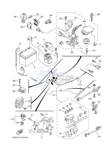 XP500 T-MAX 530 (59CS) drawing ELECTRICAL 1