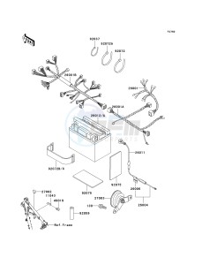 KL 250 D [KLR250] (D15-D19) [KLR250] drawing CHASSIS ELECTRICAL EQUIPMENT