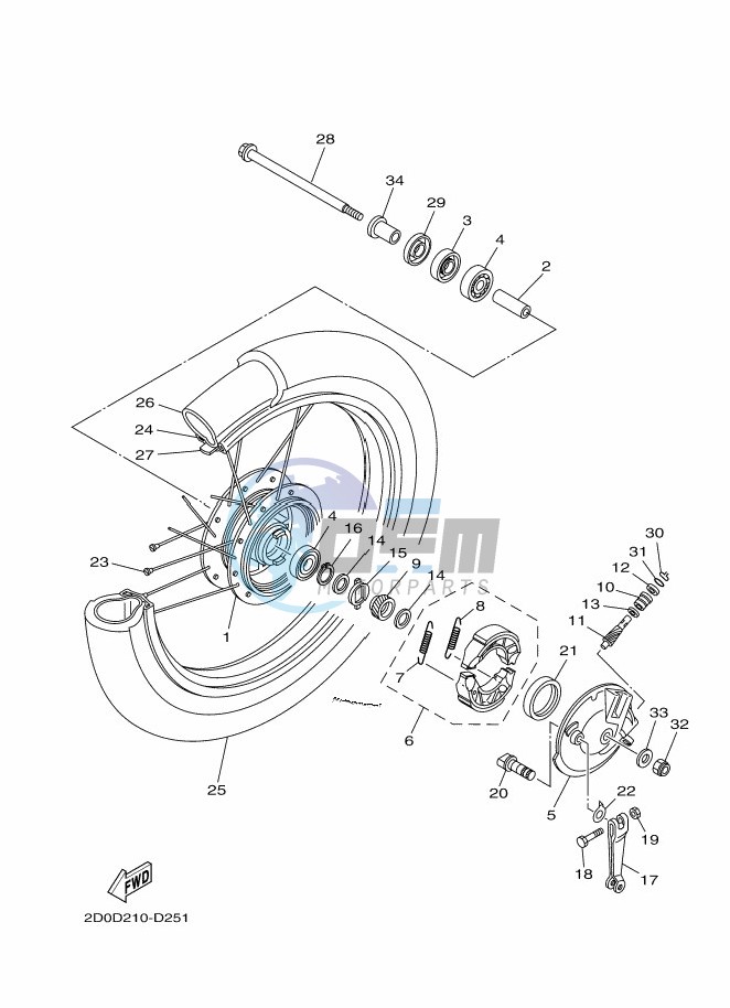 FRONT WHEEL