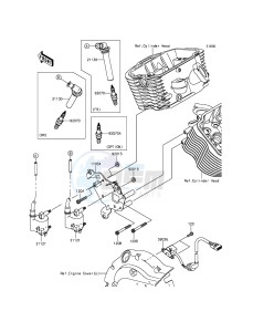 VULCAN 900 CUSTOM VN900CDF GB XX (EU ME A(FRICA) drawing Ignition System