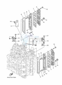 F225BETX drawing CYLINDER-AND-CRANKCASE-3