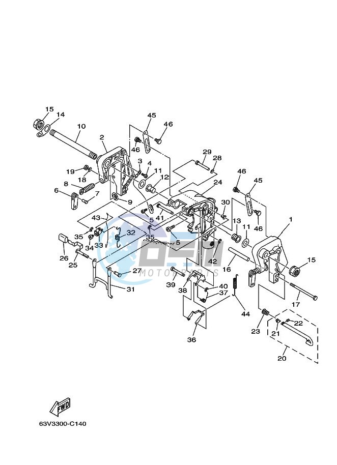 FRONT-FAIRING-BRACKET