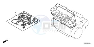 CBF1000T9 Europe Direct - (ED) drawing GASKET KIT A