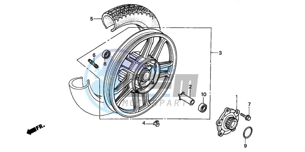 REAR WHEEL