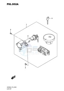 UH200 BURGMAN EU drawing LOCK SET