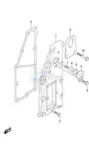 DF 200AP drawing Exhaust Cover