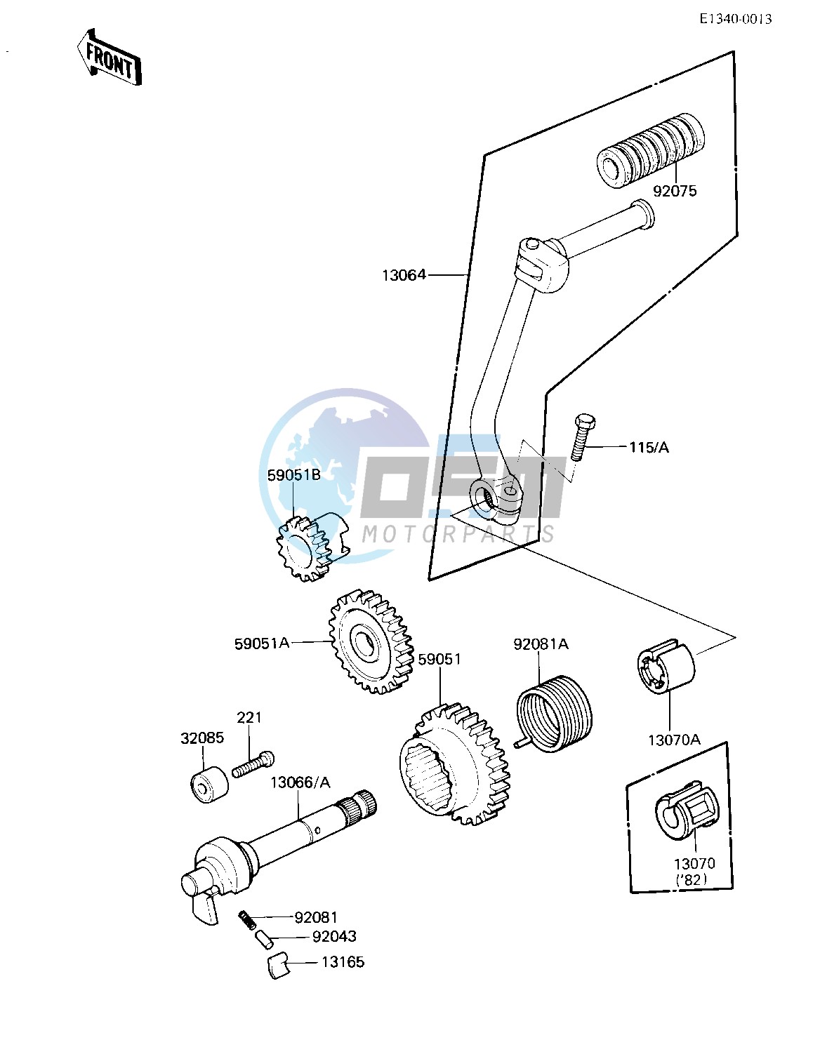 KICKSTARTER MECHANISM