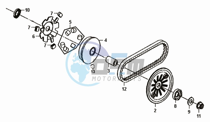 CLUTCH / V BELT