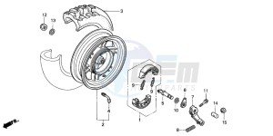 SFX50S drawing REAR WHEEL (2)