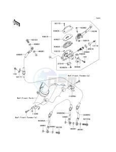 ER 650 C [ER-6N](9F) C9F drawing FRONT MASTER CYLINDER