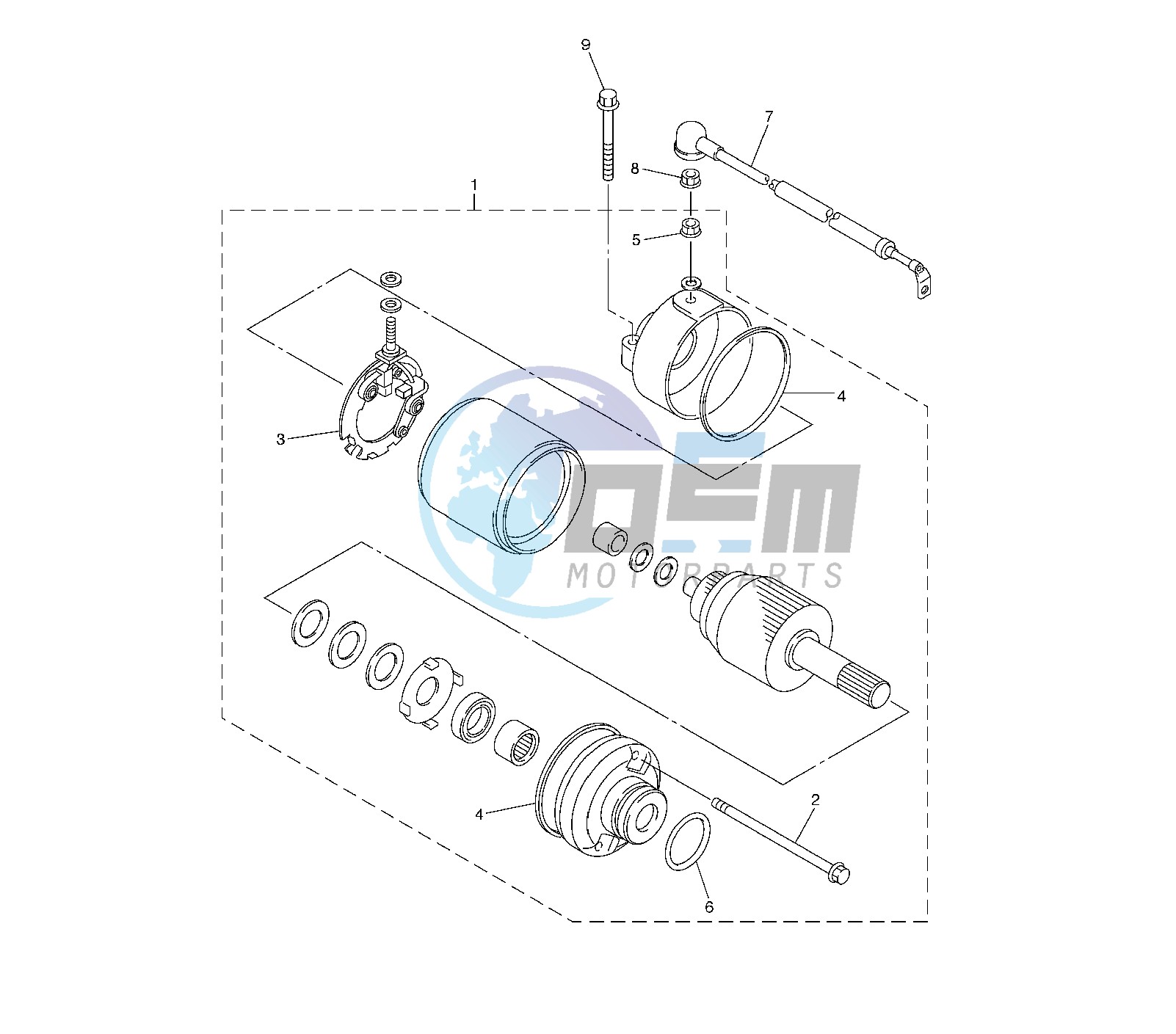 STARTING MOTOR