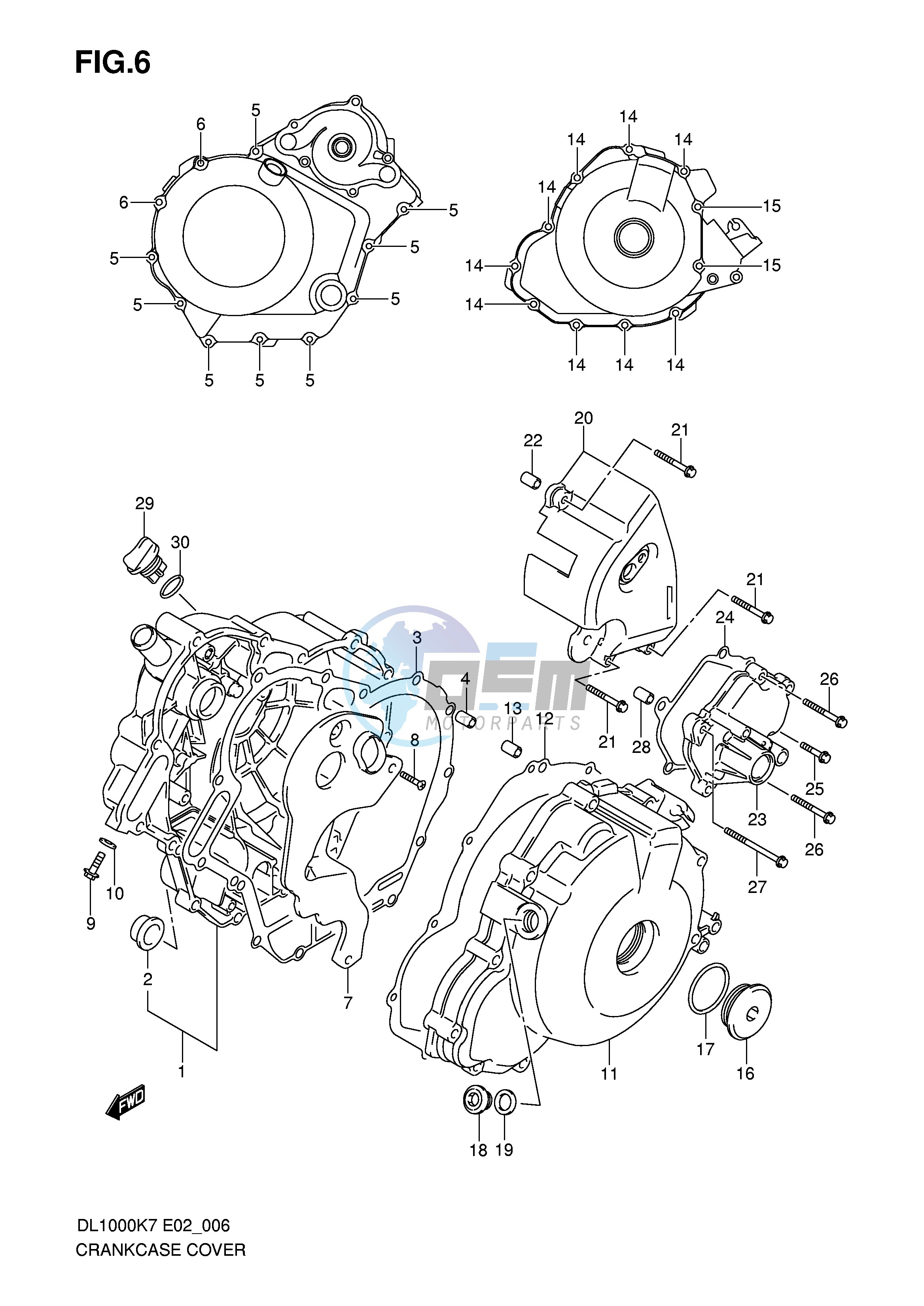 CRANKCASE COVER