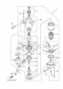 F200BETX drawing STARTER-MOTOR