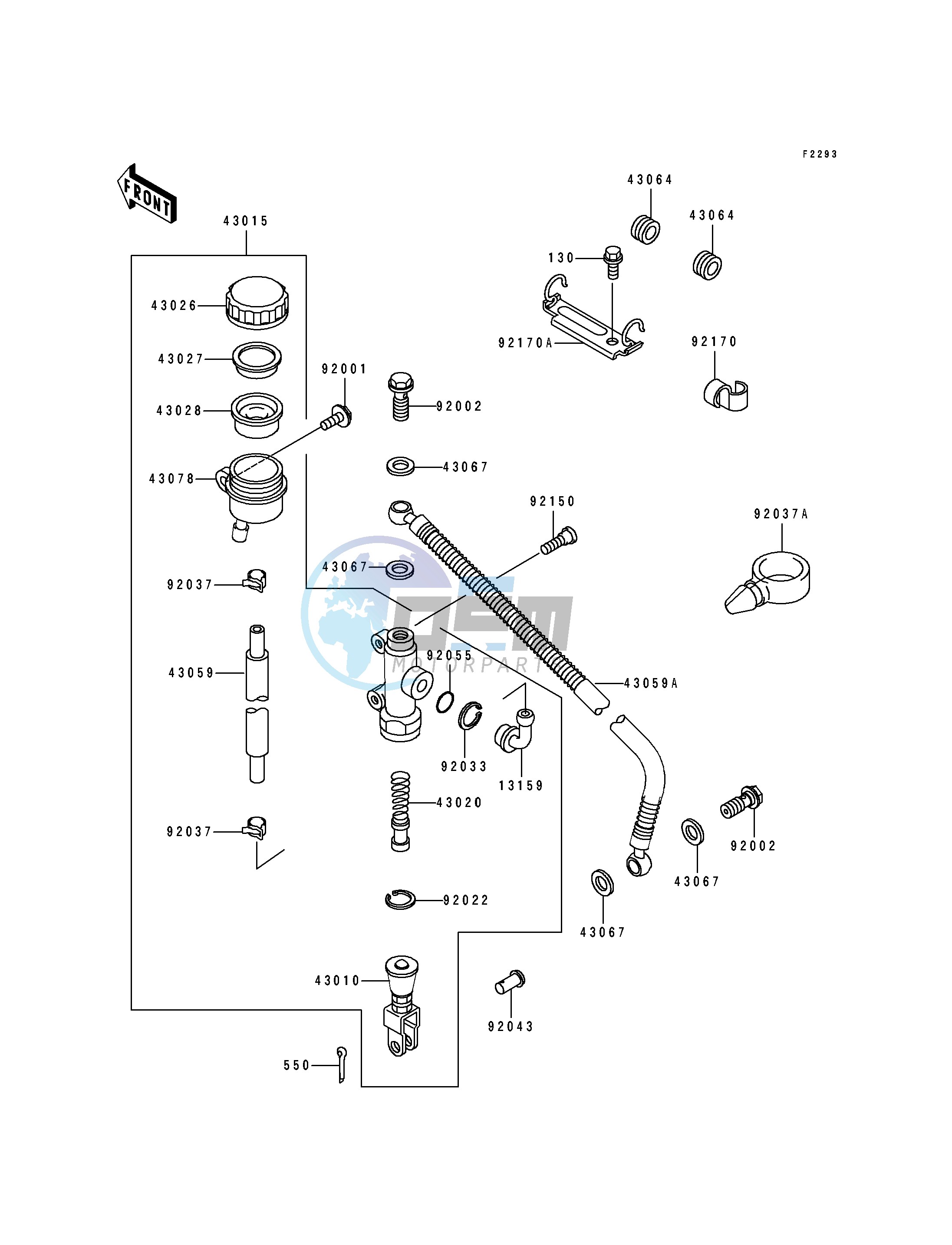 REAR MASTER CYLINDER