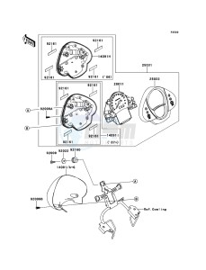 ER-6n ER650A7F GB XX (EU ME A(FRICA) drawing Meter(s)