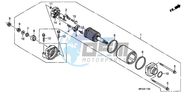 STARTING MOTOR